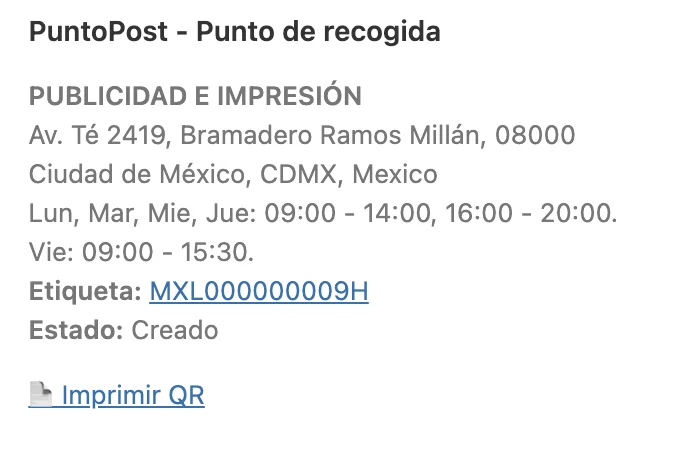 Flujo de pedido